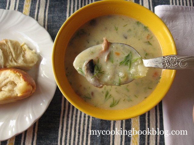 Гъбена супа с Печурки и Рижика