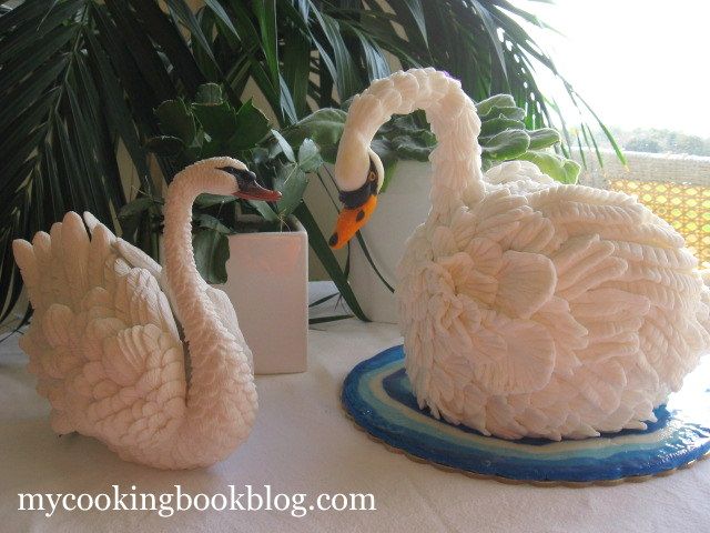 Торта Лебед