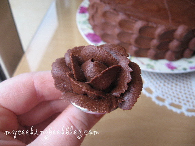 Шоколадово-маслена глазура (Chocolate Buttrrcream Icing)