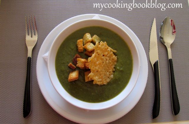 Зеленчукова крем супа (by Chef Epifanios Epifaniou)