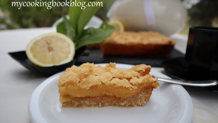 Лимонови блокчета (бар) с кокосови стърготини