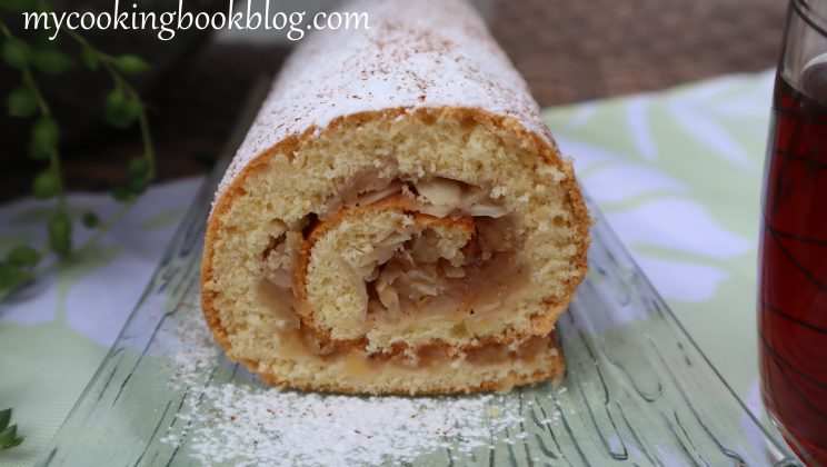 Руло с ябълки