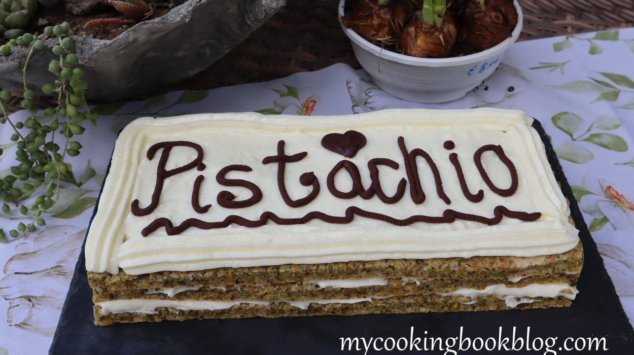 Торта Шамфъстък (Pistachio Cake)