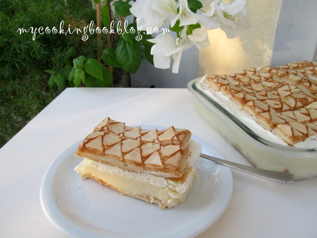 Милфей (Mille-feuille) с глазирани бутер сладки