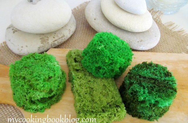 Сладък мъх за декорация на десерти